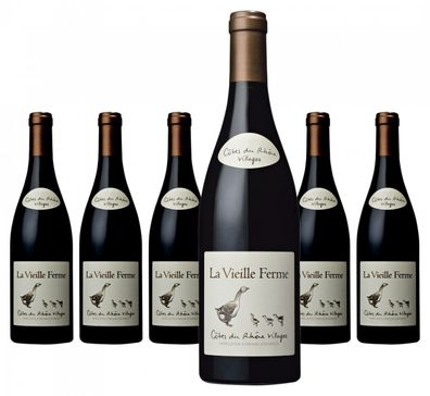 6 x La Vieille Ferme Côtes du Rhône Villages AOC – 2023
