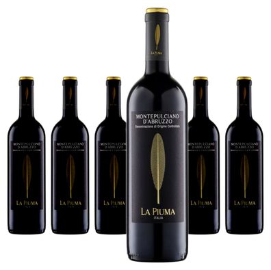 6 x La Piuma Montepulciano d'Abruzzo DOC – 2024