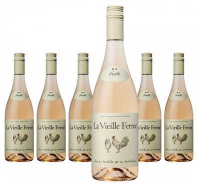 6 x La Vieille Ferme Vin De France Rosé – 2025