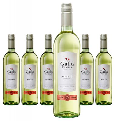 6 x Gallo Family Vineyards Moscato – 2024