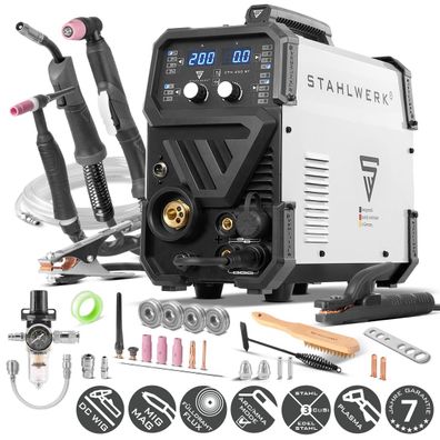 Stahlwerk Kombi Schweißgerät CTM-250 ST 200 A CUT WIG MIG MAG MMA