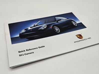 Original Porsche 911 Carrera 2/4 Typ 996 Schnell Betriebsanleitung english