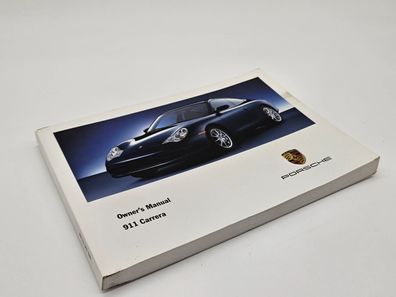 Original Porsche 911 Carrera 2/4 Typ 996 Betriebsanleitung owners manual english