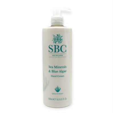 SBC Skincare Sea Minerals & Blue Algae Hand Cream 500ml
