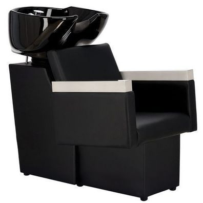 Friseurwaschanlage Brano für Friseur- und Barbersalon mit beweglicher Keramikschüssel