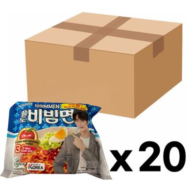 20er-Pack Paldo Instantnudeln Bibim Men 130g