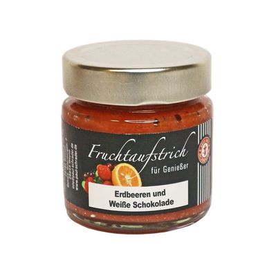 Schrader Fruchtaufstrich Erdbeere mit weißer Schokolade