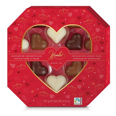 Hamlet Pralinen-Herzen mit Nougatfüllung