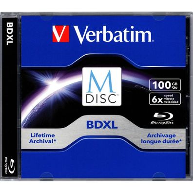 Verbatim 98912 Blu-ray BD-R 100 GB bedruckbar