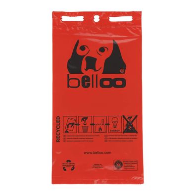 Hundekotbeutel Recycling Rot - 1500 Stück - Extra dick (25 µ) - umweltfreundlich