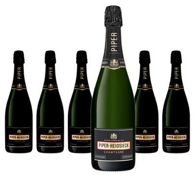 6 x Piper-Heidsieck Vintage Brut Champagner – 2014