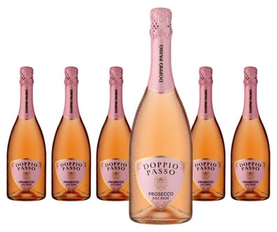 6 x Doppio Passo Italian Rosé Spumante Dry