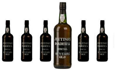 6 x Justino's Madeira Sercial 10 Years Old