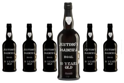 6 x Justino's Madeira Boal 10 Years Old