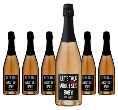 6 x Emil Bauer & Söhne Let’s Talk About Pinot Rosé Sekt Baby! – 2021