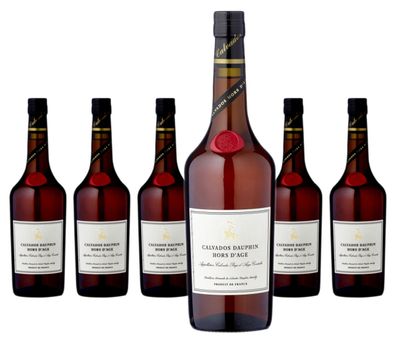6 x SACB Calvados Dauphin Hors d'Age