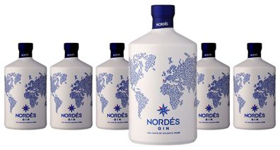 6 x Nordés Gin