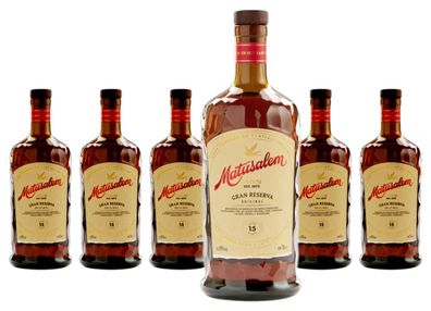 6 x Matusalem Gran Reserva Solera 15 Rum