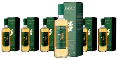 6 x Penderyn Dragon Range Celt Single Malt Welsh Whisky