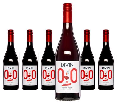 6 x Divin NoLow Divin Pinot Noir 0.0% alkoholfrei
