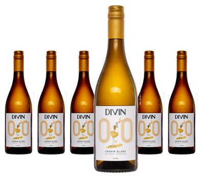 6 x Divin NoLow Divin Chenin Blanc 0.0% alkoholfrei