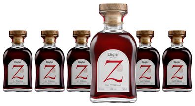 6 x Ziegler No.1 Wildkirschlikör