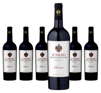 6 x Il Tauro Salice Salentino Riserva D.O.C. – 2021