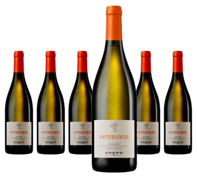 6 x Coppo Chardonnay Piemonte Costebianche – 2023