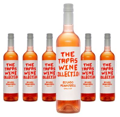 6 x Bodegas Carchelo The Tapas Wine Collection Rossado Monastrell – 2024