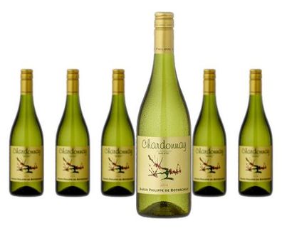 6 x Baron Philippe De Rothschild Les Cépages Chardonnay – 2024