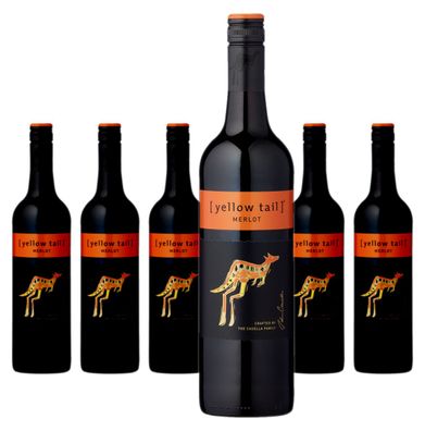 6 x Casella Family Brands [yellow tail] Merlot – 2024