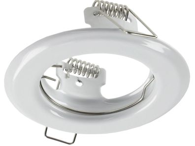 Decken-Einbaustrahler "SR80" weißstarr, Ø80mm, für 50mm Lampen