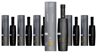 6 x Bruichladdich Distillery Octomore 16.1 Islay Single Malt Scotch Whisky