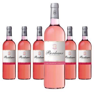 6 x Baron Philippe de Rothschild Bordeaux Rosé – 2024