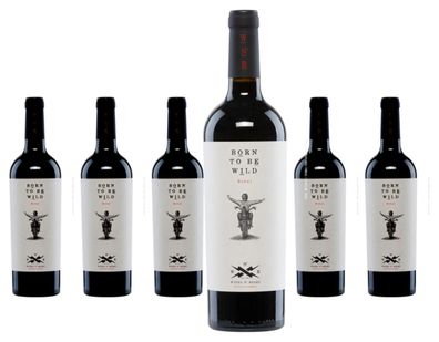 6 x Wines N' Roses Viticultores Born To Be Wild Tinto – 2024