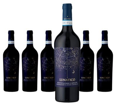 6 x Farnese Lunatico Montepulciano d'Abruzzo DOC – 2024