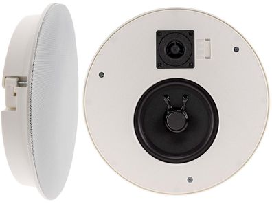 Einbaulautsprecher "CTE-26R", rund, weiß2-Wege, Ø 25,5cm, 120 Watt