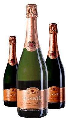 3 x Quartet Rosé Brut Roederer Estate