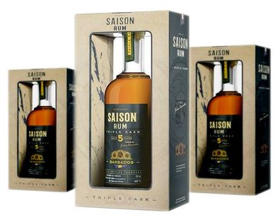 3 x Rum Saison Triple Cask Barbados