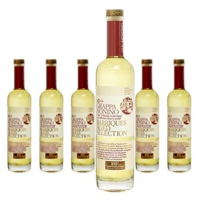 6 x Nonino Distillatori Grappa Barriques aged Selection