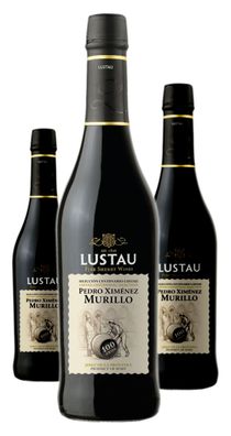 3 x Emilio Lustau Pedro Ximenez Sherry Murillo