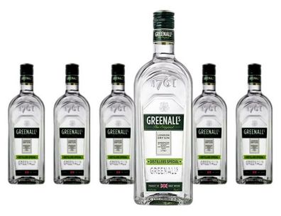 6 x Greenall's Gin Greenall's Distillers Special Gin