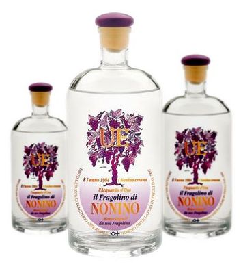 3 x Nonino Distillatori Ùe Di Fragolino Monovitigno