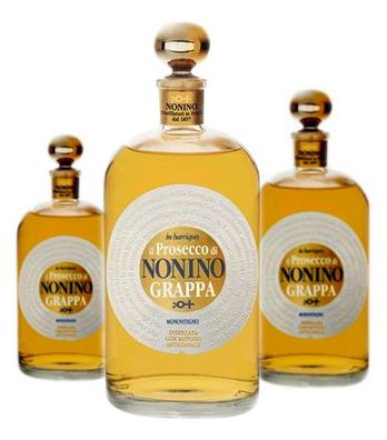 3 x Nonino Distillatori Grappa Il Prosecco Monovitigno