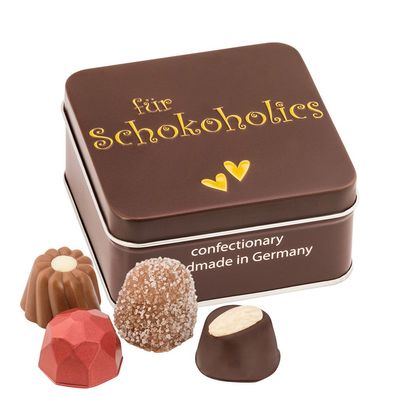 Rabbel Präsentdose "Für Schokoholics"