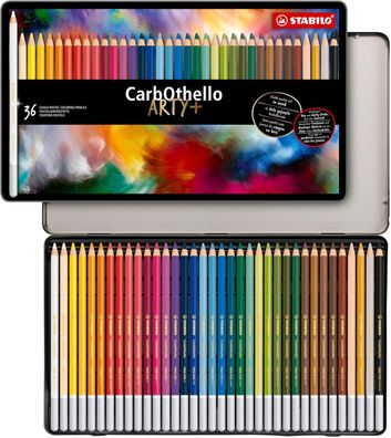 Stabilo - Pastellkreidestift - CarbOthello - ARTY+ - 36er Metalletui
