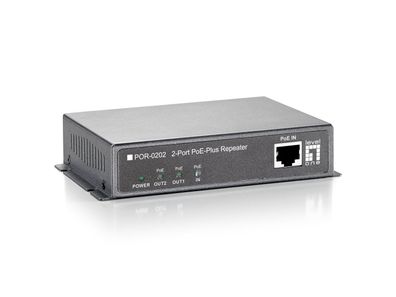 LevelOne POR-0202 - Repeater - 100Mb LAN - 10Base-T, 100Base-TX
