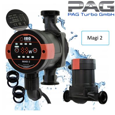 MAGI 2 Hocheffizienzpumpe Heizungspumpen Umwälzpumpe Größe 25-40/180