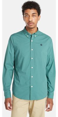 Timberland Saco River Solid Poplin Long Sleeve Shirt 0A29SV