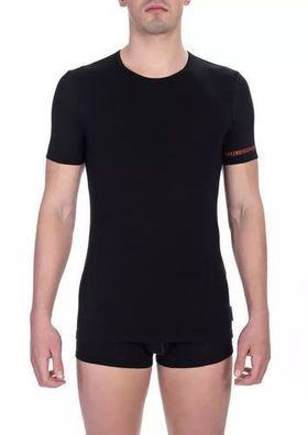 Bikkembergs "Black Cotton Men T-Shirt Twin Pack"